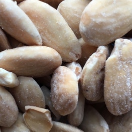 Amandes entières émondées grillées salées bio - JARDIN BIO