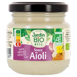 Sauce Aïoli - bio - JARDIN BIO