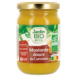 Moutarde au curcuma bio douce - JARDIN BIO