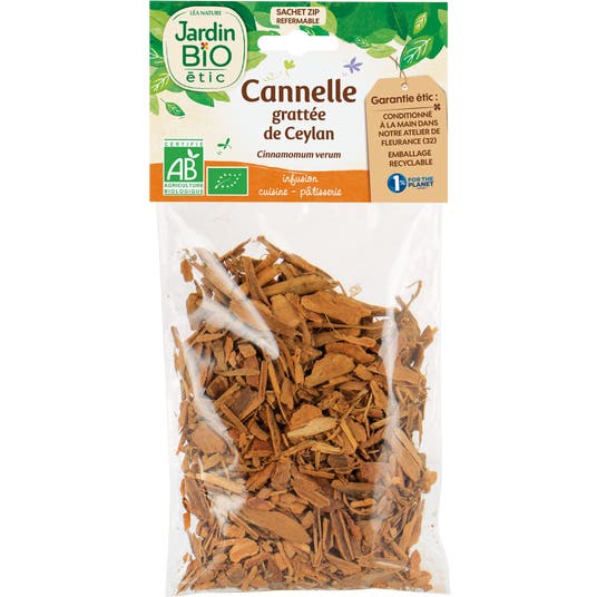 boho cosmetics Cannelle grattée bio - Jardin Bio Étic