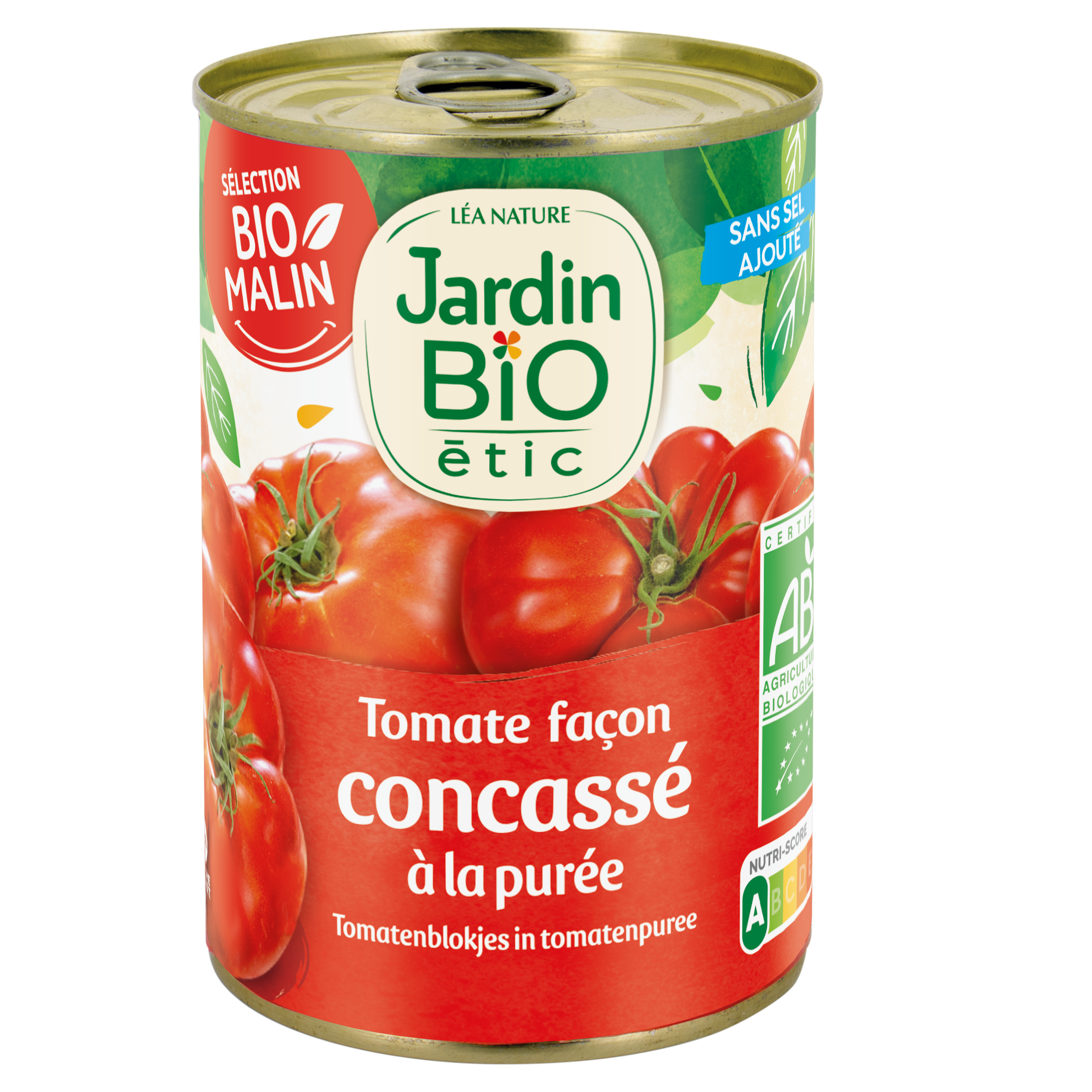 Tomate façon Concassé à la Purée bio - JARDIN BIO