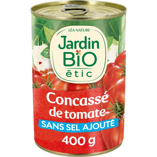 eau thermale jonzac Concassé de tomate bio à la purée