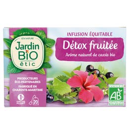 Infusion Détox fruitée - bio - JARDIN BIO