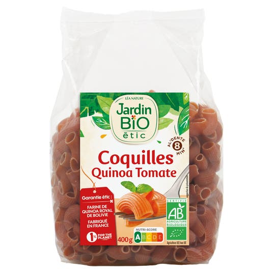eau thermale jonzac Coquilles Quinoa Tomate - bio
