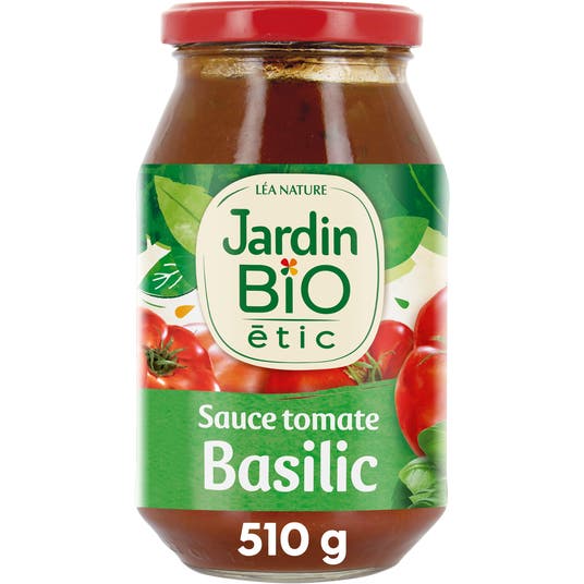 boho cosmetics Sauce tomate basilic 510g - Jardin Bio Étic