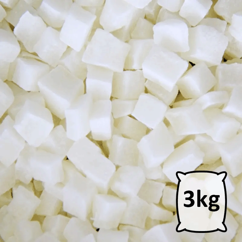 Noix de coco sucrées en cubes bio. - JARDIN BIO