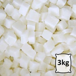 Noix de coco sucrées en cubes bio. - JARDIN BIO