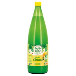 Pur jus de citron - Grand format - bio - JARDIN BIO