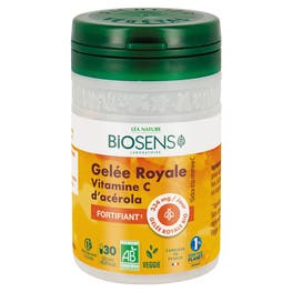 Gélule végétale Fortifiant - Gelée Royale Vitamine C - bio - BIOSENS