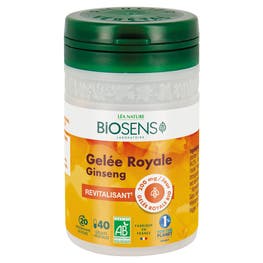 Gélule végétale Revitalisant Gingseng - Gelée Royale - bio - BIOSENS