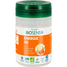 Gélule végétale Energie 5G - bio - BIOSENS