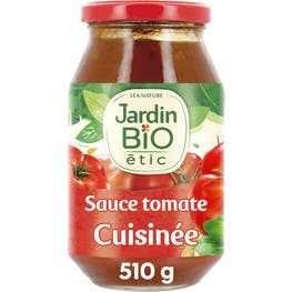Sauce tomate cuisinée * - bio - JARDIN BIO
