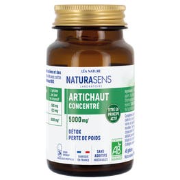 Gélules végétales Artichaut concentré - Bio - Détox & Perte de poids - NATURASENS