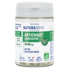 Gélules végétales Artichaut concentré - Bio - Détox & Perte de poids - NATURASENS