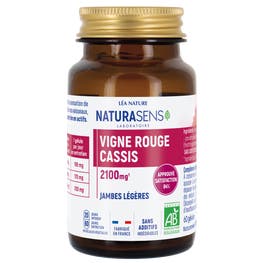 Gélules végétales vigne rouge cassis - bio - NATURASENS