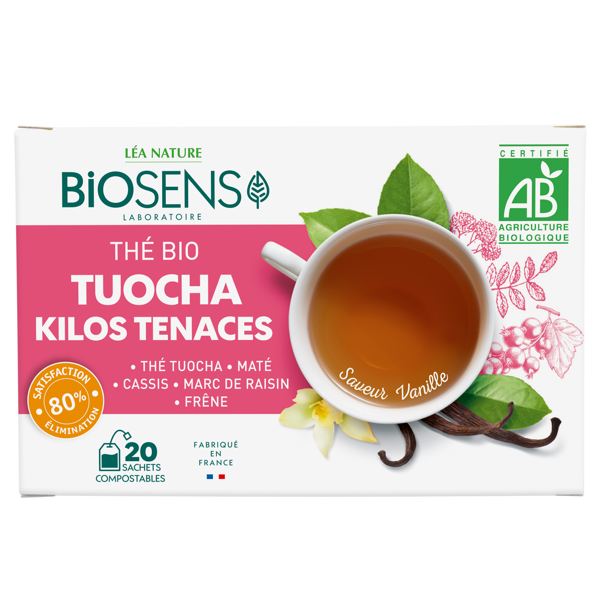Thé bio Tuocha Kilos Tenaces  - BIOSENS