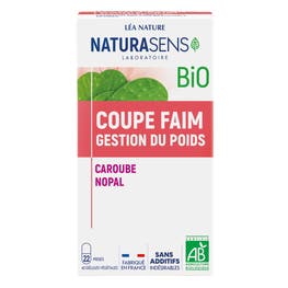 Gélule végétale Stop faim - Caroube Nopal - bio - NATURASENS