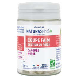 Gélule végétale Stop faim - Caroube Nopal - bio - NATURASENS