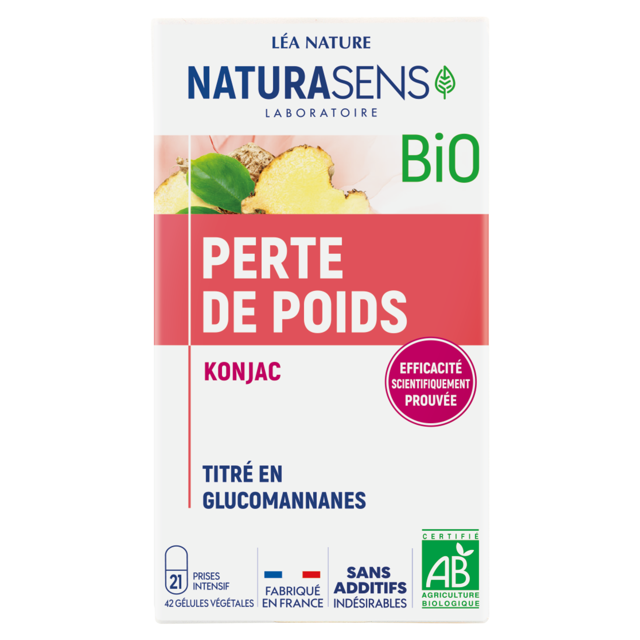 Gélule végétale Perte de poids - Konjac - bio - NATURASENS