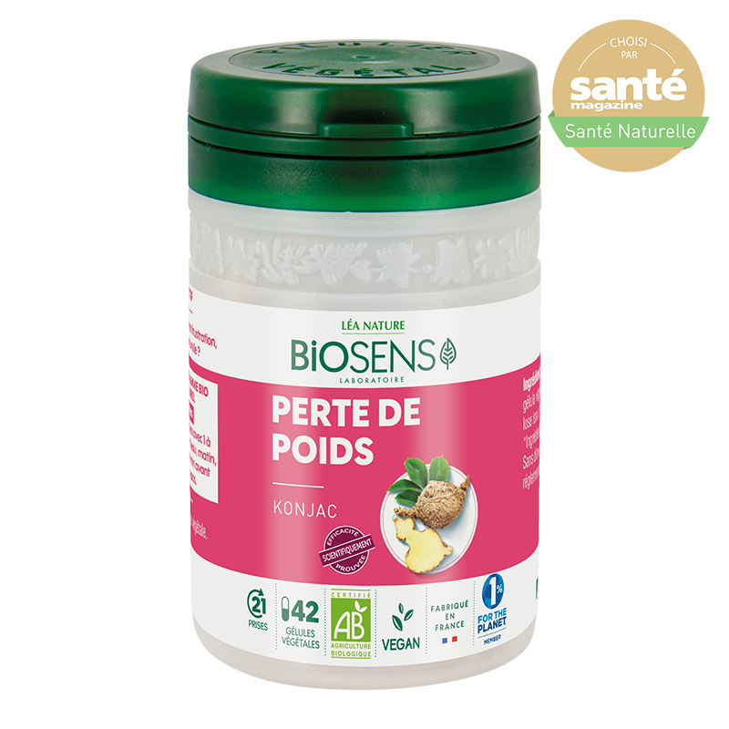 Gélule végétale Perte de poids - Konjac - bio - BIOSENS