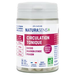 Gélule végétale Circulation Tonique - bio - NATURASENS
