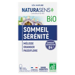 Gélule végétale Sommeil Sérénité - Mélisse Oranger Passiflore - bio - NATURASENS