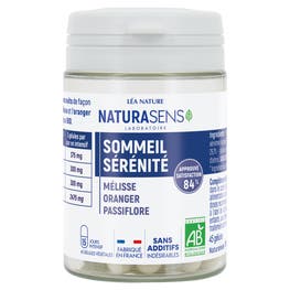 Gélule végétale Sommeil Sérénité - Mélisse Oranger Passiflore - bio - BIOSENS