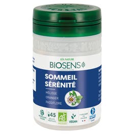 Gélule végétale Sommeil Sérénité - Mélisse Oranger Passiflore - bio - BIOSENS