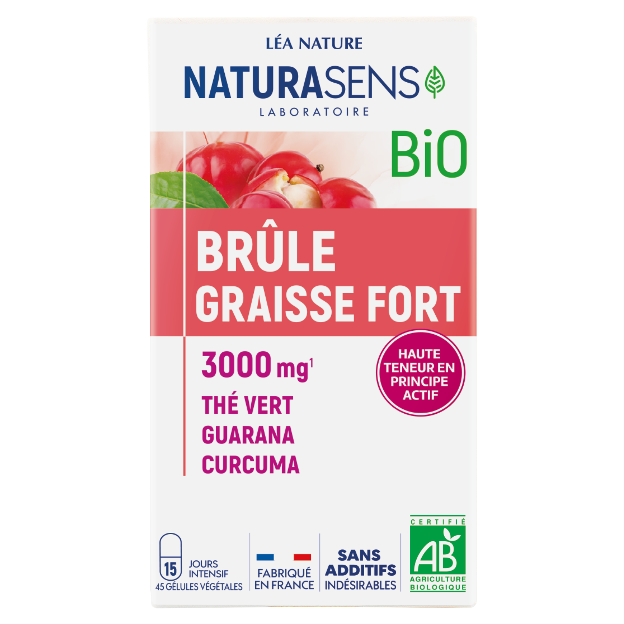 Gélule végétale Brûle Graisse Fort - NATURASENS