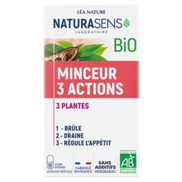 Gélule végétale Minceur 3 Actions - bio - NATURASENS