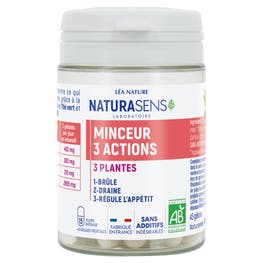 Gélule végétale Minceur 3 Actions - bio - NATURASENS