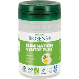 Gélule végétale élimination ventre plat - BIOSENS