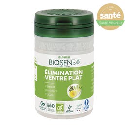 Gélule végétale élimination ventre plat - BIOSENS