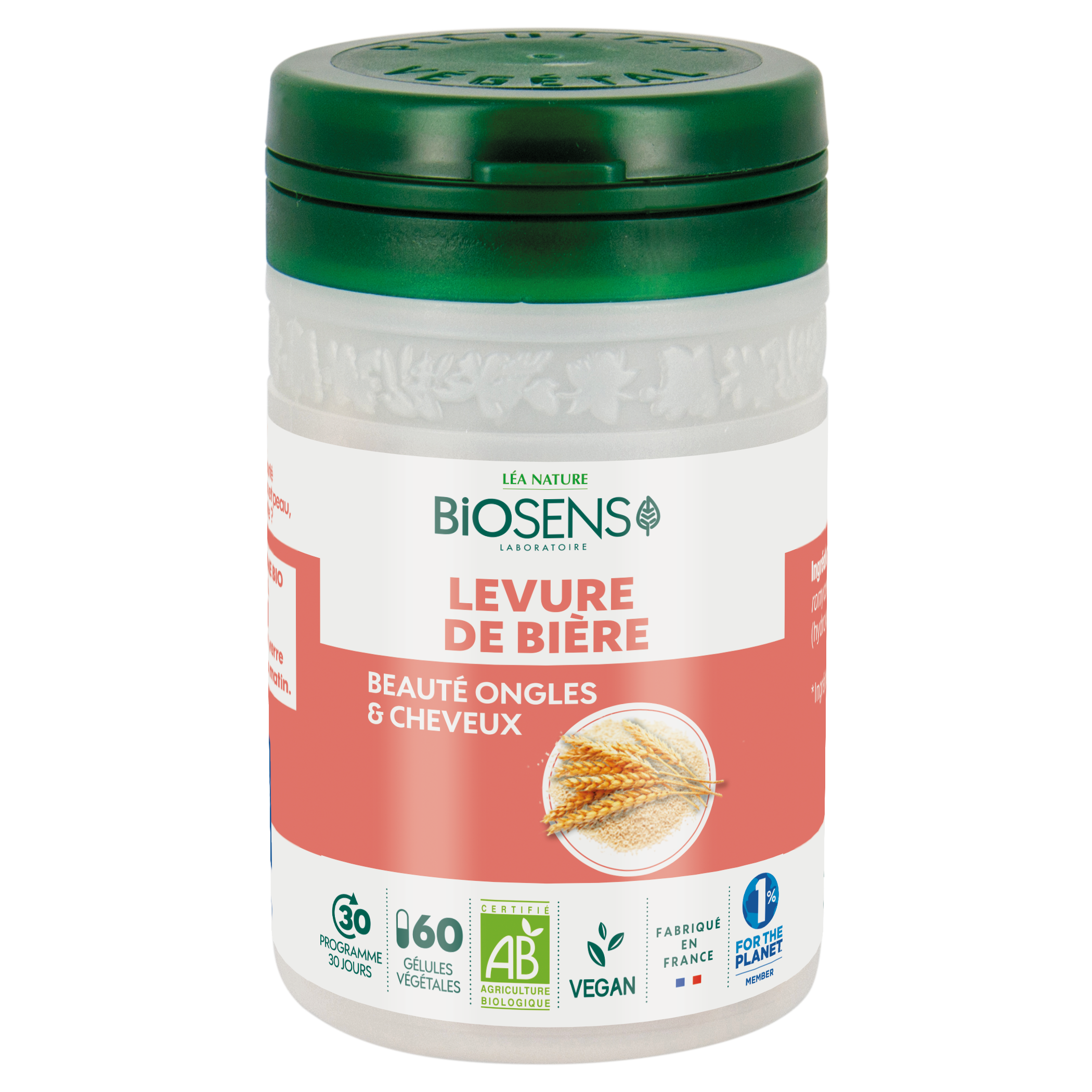 Gélule végétale Beauté - Levure de bière - bio - BIOSENS