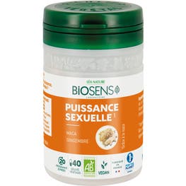 Gélule végétale Puissance Sexuelle - bio - BIOSENS