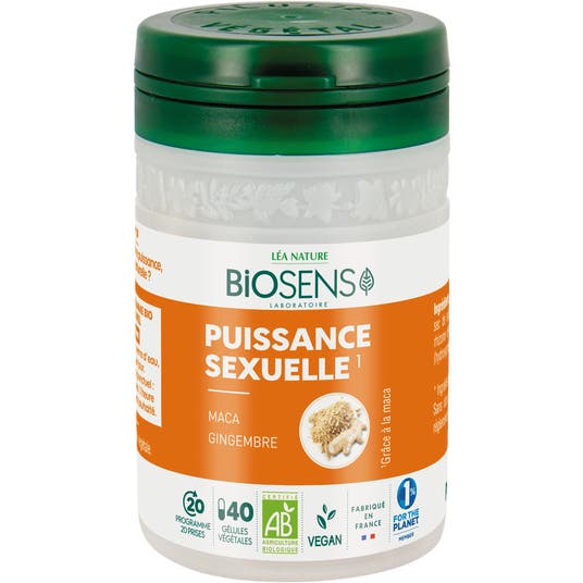 boho cosmetics Gelule vegetale Puissance Sexuelle - Biosens