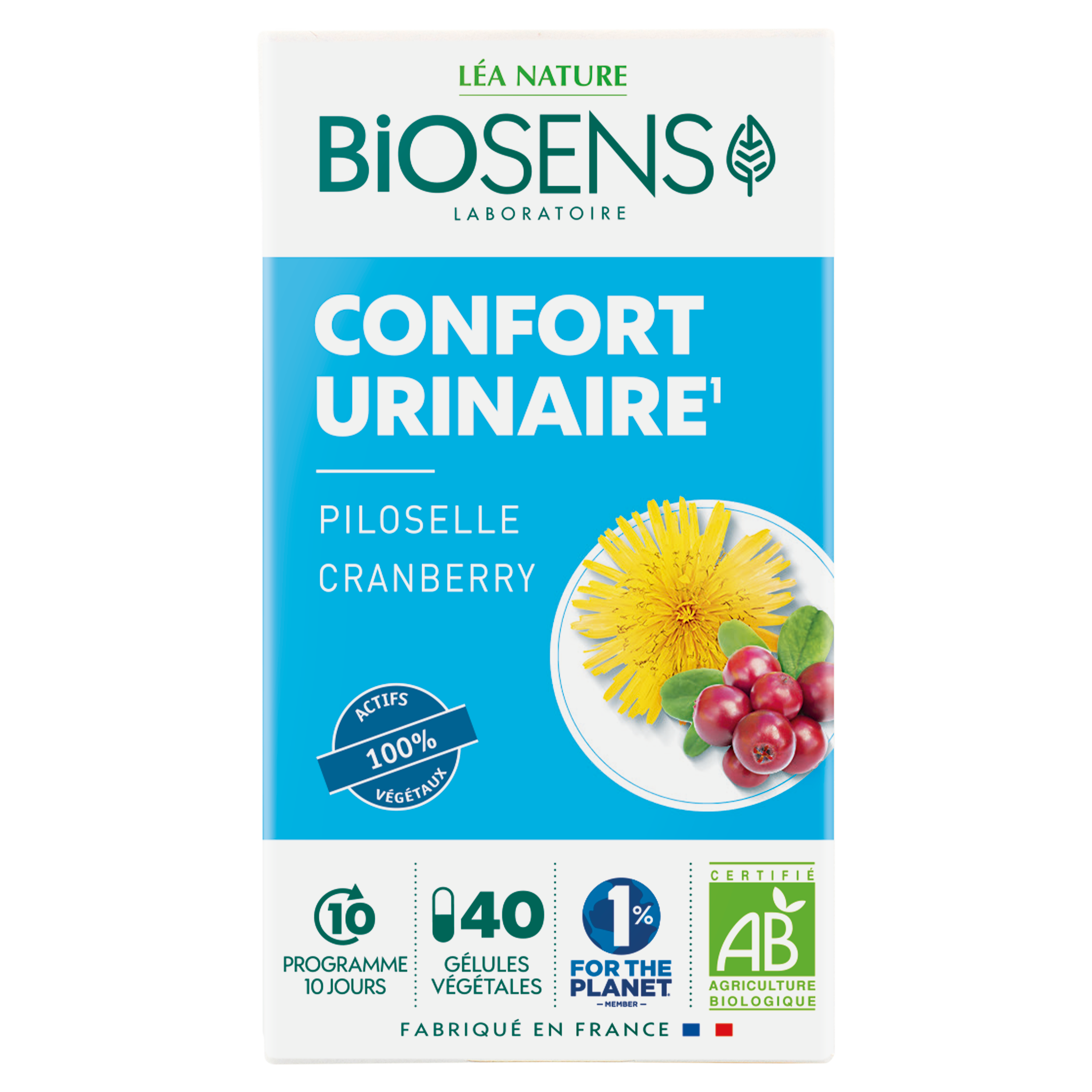 Gélule Végétale Confort Urinaire - bio - BIOSENS