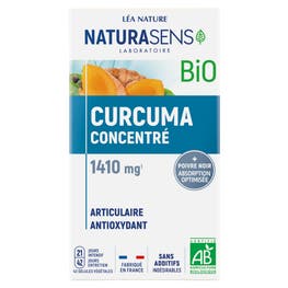 Gélules curcuma concentré 1400 mg¹ - Bio - NATURASENS