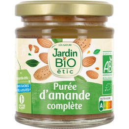 Purée d'amande complète - bio - JARDIN BIO