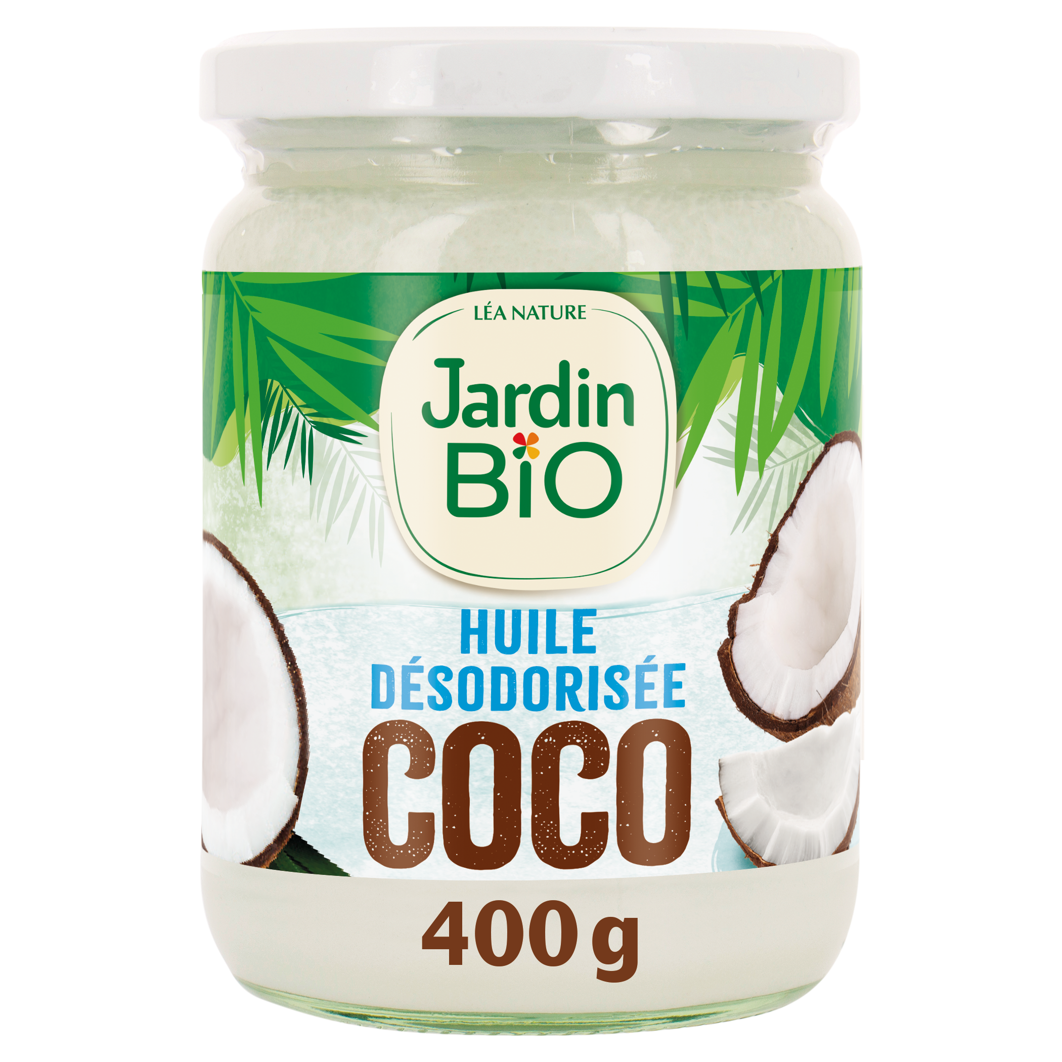 Huile de coco désodorisée* - bio - JARDIN BIO