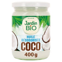Huile de coco désodorisée* - bio - JARDIN BIO