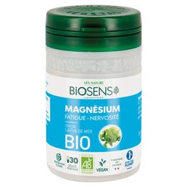 Gélule végétale Magnésium - Fatigue Nervosité - bio - BIOSENS