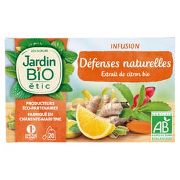 Infusion Défenses naturelles - bio - JARDIN BIO