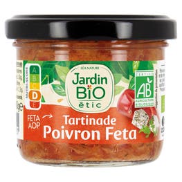 Tartinade Poivron Féta - bio - JARDIN BIO