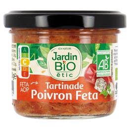 Tartinade Poivron Féta - bio - JARDIN BIO