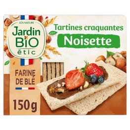 Tartines craquantes Noisette - bio - JARDIN BIO