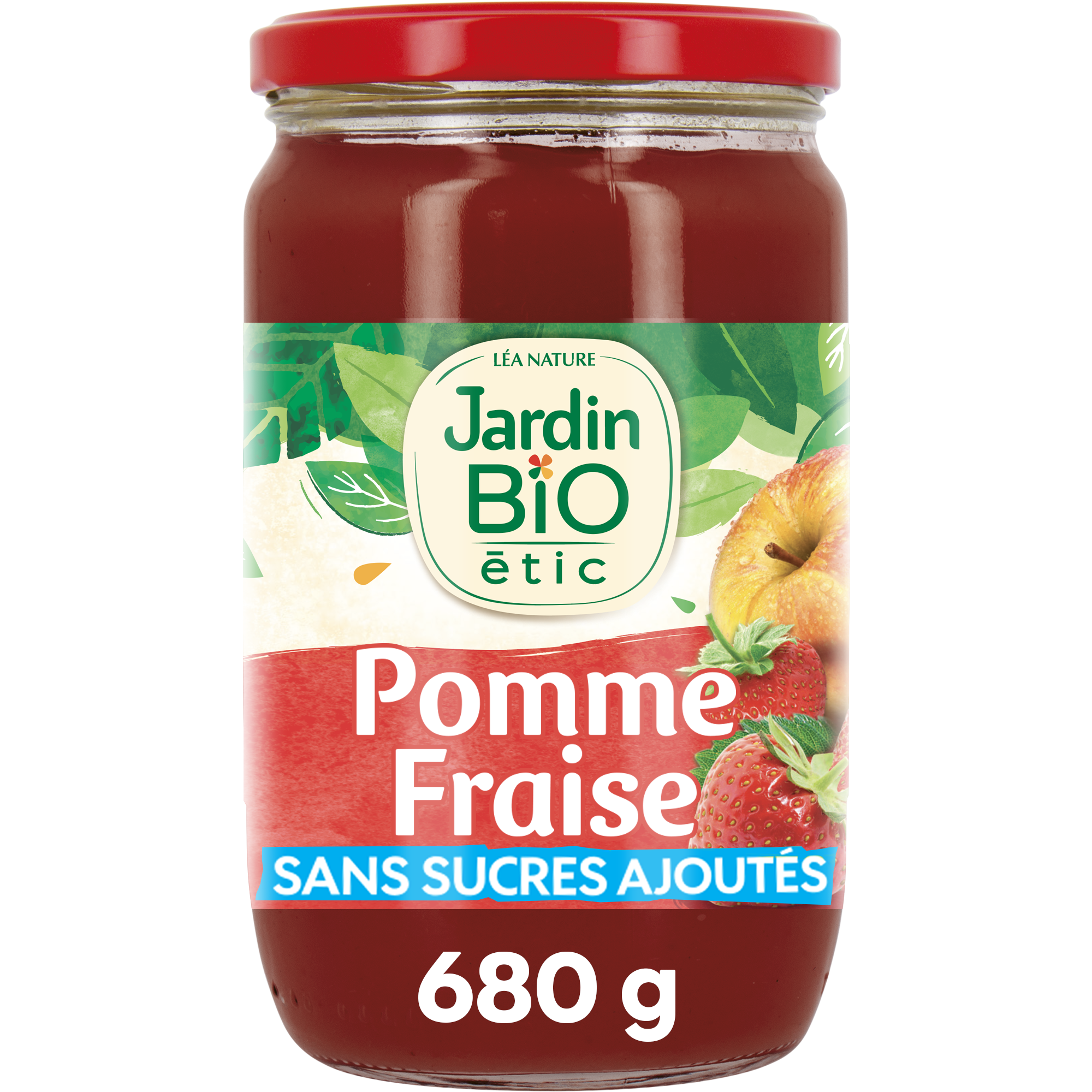 Dessert Pomme Fraise - bio - JARDIN BIO