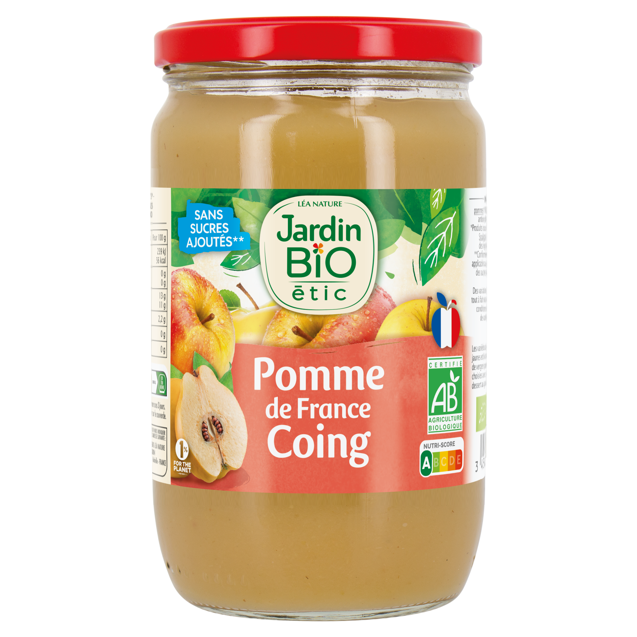 Dessert Pomme Coing - bio - JARDIN BIO