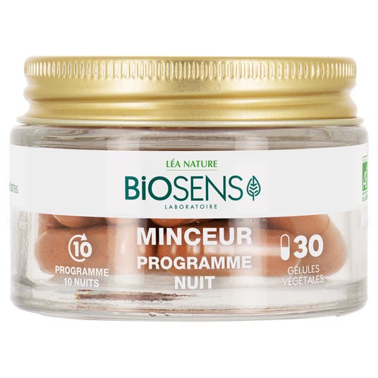 boho cosmetics Gélule végétale Programme Minceur Nuit - Biosens