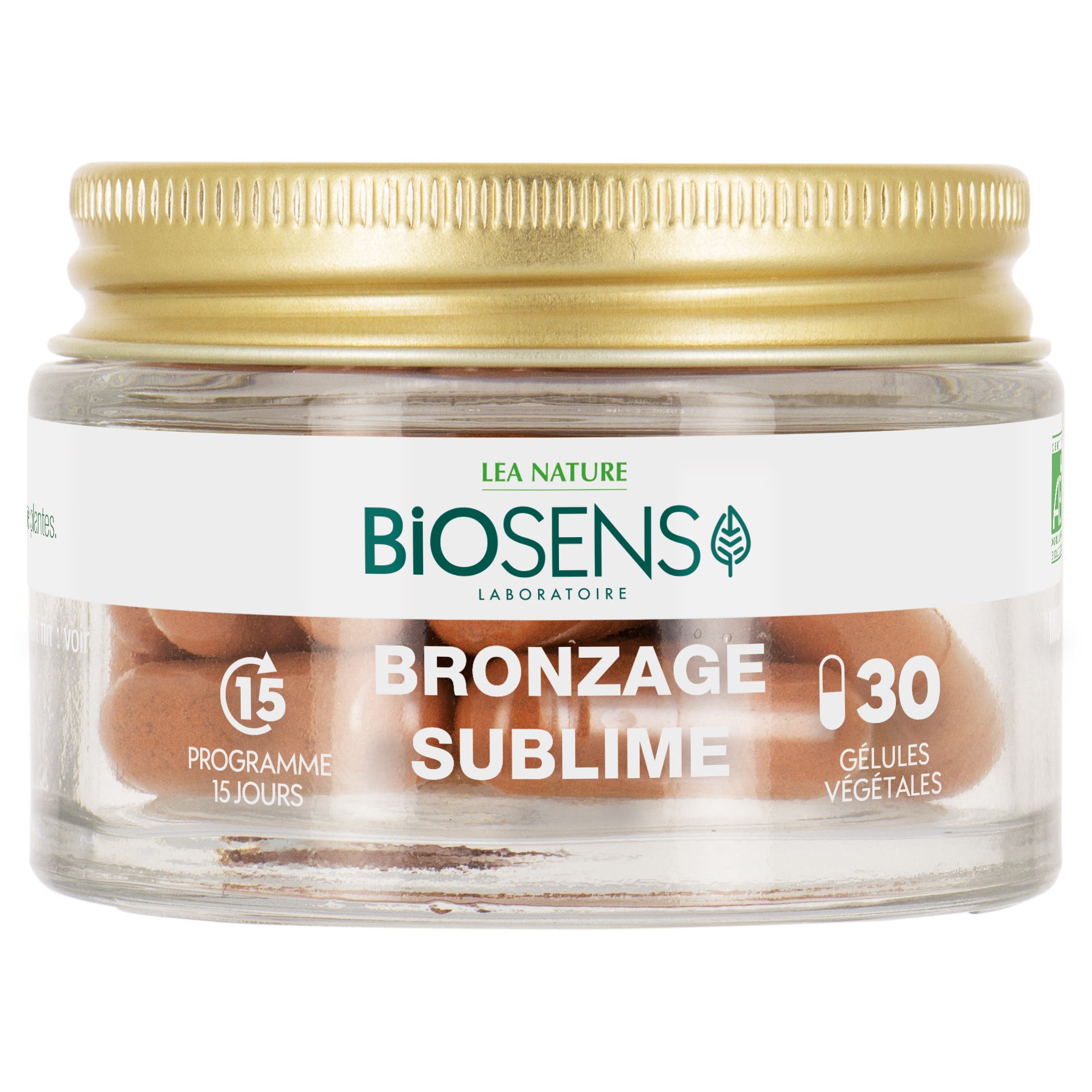 Complément Alimentaire Bronzage Bio - 60 Gélules, Bétacarotène, Fabriqué En France